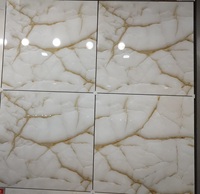 Porcelaine vitrifiée craquelée effet cristal onyx ivoire or blanc PGVT 600x600 mm (60x60 cm) 600x1200 mm (60x120 cm) Antidérapante