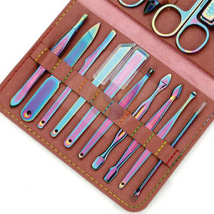 Juego de Cortaúñas Profesional de Acero Inoxidable de Fábrica OEM, Cortacutículas, Set de Manicura y Pedicura, Kit de Belleza para Salón - Product Image 5