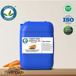 Seed Essential Oil Pure Carrot Seed (Daucus Carota) Oil Natural Steam Distilled Herbal Oil - By Katyani Exports Bulk Supply - Product Image 4