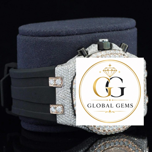 Best Quality Elegant White Gold Iced Out Diamond Watch Full Luxury Studded Timepiece for Men and Women Available at Export Price - Product Image 5
