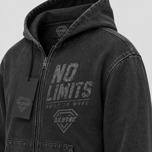 เสื้อฮู้ดดี้ผ้าฟลีซหนานุ่มสำหรับผู้ชาย ซักด้วยน้ำยาฟอกสี 100% ผ้าฝ้าย เป็นมิตรกับสิ่งแวดล้อม สีสันปรับแต่งได้ ไซส์ใหญ่ เสื้อกันหนาวสำหรับฤดูหนาว สั่งทำได้ - Product Image 5