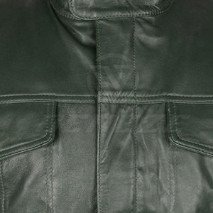Chaleco de Cuero Suave de Alta Calidad para Hombre, Chaleco de Cuero de Diseño de Alta Calidad Hecho a Medida para Hombre - Product Image 5