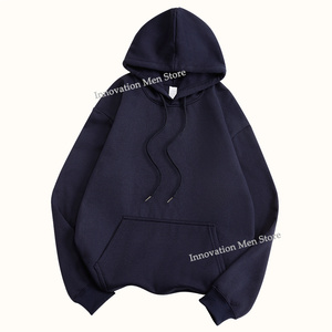 Marca de calle hombres/mujeres sudaderas con capucha nuevo Otoño Invierno Casual algodón sudaderas con capucha caramelo Color sólido sudaderas espesar sudadera - Product Image 1