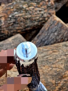 Couteau de survie Bowie de 12 pouces, lame en acier à haute teneur en carbone de 0,5 mm d'épaisseur, manche en bois fait main, pointe clip, OEM - Product Image 4
