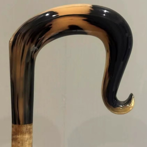 Bâton de sport en corne de buffle sculptée, écologique, taille personnalisée, poignée de qualité supérieure, couleur naturelle - Product Image 6