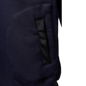 <b>Quilted</b> Lined Varsity Jacket Padded Interior <b>Wool</b> Body Faux Leather Sleeves Winter Warmth Custom Patches - Product Image 5