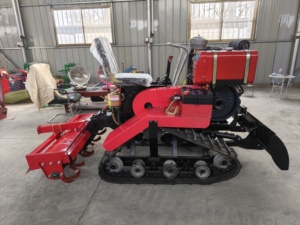 Microcultivadora Agrícola de 50HP con Motor de Dos Cilindros para Campos de Arroz, <span class=keywords><strong>Tierras</strong></span> Secas, Terrenos Húmedos, Terrazas, Pantanos, Zonas Inundadas y Lodos - Product Image 5