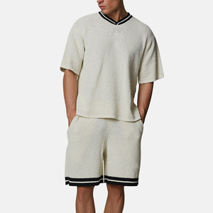 Shorts de sport décontractés pour hommes, longueur genou, été-automne, séchage rapide, respirants, écologiques, avec cordon de serrage, confortables, couleur unie, en toile - Product Image 4