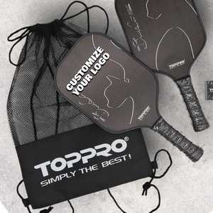 ไม้พายพิเคิลบอลโพลิเมอร์รังผึ้งมีความหนา16มม. มืออาชีพ toppro T7024คาร์บอนไฟเบอร์ - Product Image 3