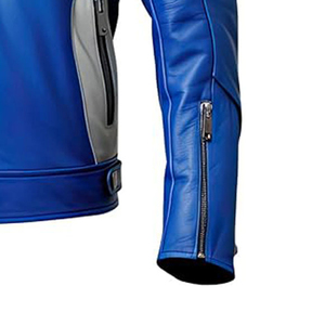 Veste de moto en cuir véritable en promotion, vêtements de sport personnalisés pour la course, équipement de moto de haute qualité, service OEM - Product Image 5