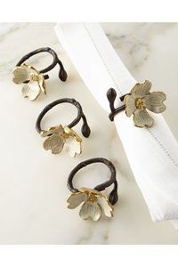 ชุดแหวนรัดผ้าเช็ดปากโลหะสีโรสโกลด์แบบเกลียว ดีไซน์ทันสมัย สำหรับตกแต่งโต๊ะอาหารงานแต่งงาน - Product Image 2