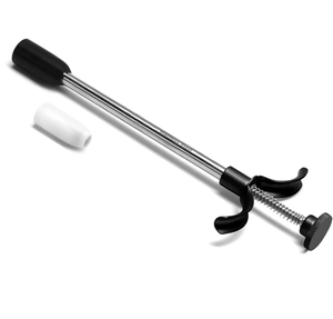 Pistola aplicadora de bolus pequeña con 2 copas intercambiables para ovejas y cabras, de acero inoxidable, 9-12 o 24 cm de largo, para ganado, veterinaria - Product Image 3