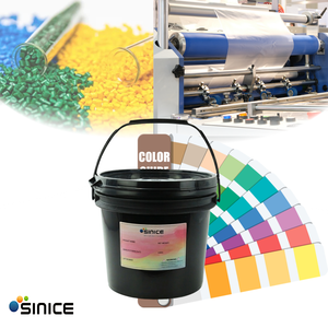 Tinta UV Flexo SINICE — 12 colores (Referencia a color Pantone) para materiales procesados CPP, OPP, PET, PVC, papel kraft, papel pergamino - Product Image 1