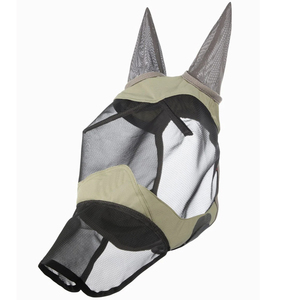 Custom Equine Elastic Fly Maask with Mesh Fly Protection Horse Products All Seasons Fit <b>Equestrian</b> Equipment - Product Image 6