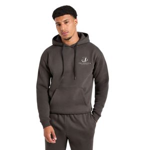 Sudadera con Capucha Esencial para Hombre, Mezcla de Algodón, Corte Holgado, Tejido Suave y Cómodo para Ropa Casual, Deportiva y de Gimnasio - Product Image 1