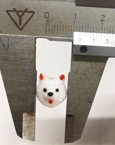 Cuentas de Vidrio Decorativas Hechas a Mano con Forma de Perro de Colores Personalizadas - Product Image 4