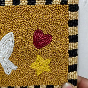 กระเป๋าใส่เหรียญปักลูกปัดคุณภาพสูง พร้อมซับในผ้าเนื้อนุ่ม ผลิตด้วยมือจากอินเดีย สำหรับผู้หญิงและเด็กผู้หญิง - Product Image 5