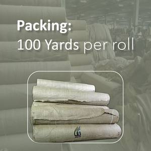 Rouleau de tissu en toile de jute de 59 pouces, 9 oz, qualité alimentaire, pour emballage de tabac, vente en gros Goodman Global Bangladesh - Product Image 3