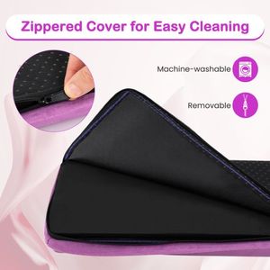 Attrezzatura e Accessori per Ginnastica: Trave di Equilibrio Pieghevole con Rivestimento in Camoscio Rimovibile - Product Image 5