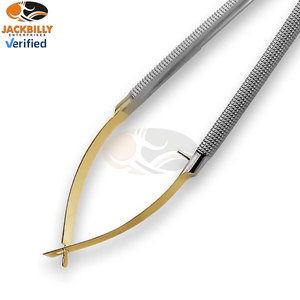 Ensemble de micro-pinces et ciseaux, 3 pièces, instruments chirurgicaux orthopédiques, acier inoxydable résistant à la corrosion, haute précision, manuel - Product Image 5