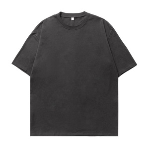 T-shirt basique à manches courtes et col rond en coton 100% de 200 g, couleur unie, avec broderie de logo personnalisée, fabrication OEM par l'usine BD en Chine - Product Image 2