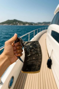 Wholesale Supply Viking Style Horn <b>Mug</b> For Men Gifts And Special Occasions Available at Affordable Price - Product Image 3