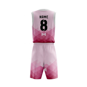 Tenue de sport pour l'entraînement au basketball, ensemble respirant pour hommes, logo personnalisé, uniformes de basketball réversibles fabriqués au Pakistan - Product Image 3
