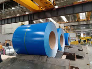 Bobinas de Acero PPGI ASTM Galvanizadas y Prepintadas Z121-Z180, Color Personalizado, Dureza Media, Espesor de 0.12-6mm para Paneles de Techos Metálicos - Product Image 4