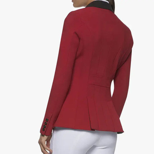 Chaqueta de Equitación Personalizada de Alta Calidad para Mujer, Color Rojo, Diseño Personalizado - Product Image 2