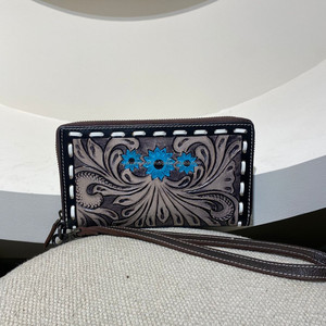 กระเป๋าคลัทช์แกะสลักมือมาใหม่กระเป๋าคลัทช์สไตล์วินเทจลายดอกไม้ที่ทันสมัย - Product Image 4