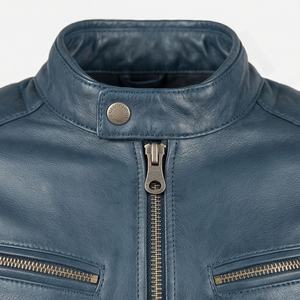 Chaqueta de Motociclista de Cuero Genuino para Hombre de la Mejor Calidad, Nueva Colección de Invierno, Chaquetas de Motocicleta con Protecciones Desmontables Personalizadas - Product Image 4