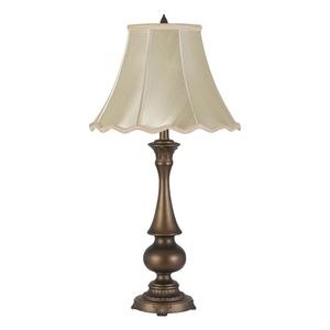 Lampe de table élégante en métal avec abat-jour floral découpé au laser et centre en verre fumé pour la décoration d'hôtel - Product Image 6