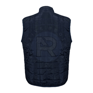 Gilet Homme Tendance Sans Manches Chaud Léger Décontracté Col Montant Fermeture Éclair Intégrale Vêtement d'Extérieur pour Voyage - Product Image 5