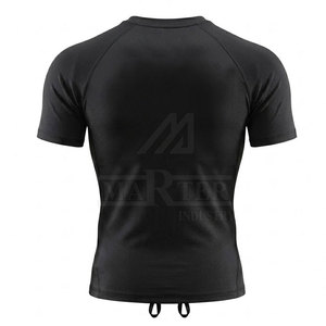 <b>Men</b> <b>Compression</b> <b>Shirts</b> Slim Fit Short Sleeves Lightweight Breathable Eco-Friendly Athletic Gym Fitness Training Wear - Product Image 2