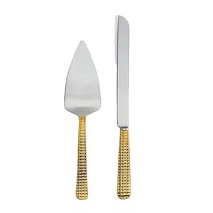 Modern Living Metal Cake Server Set Stainless Steel Cake Knife Spatula Dessert Serving <b>Tools</b> - Product Image 5