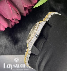 Reloj de Pulsera de Lujo con Diamantes de Moissanita VVS, Diseño Cuadrado, Estilo Hip Hop, para Hombre y Mujer, Regalos, Último Modelo 2026 - Product Image 5