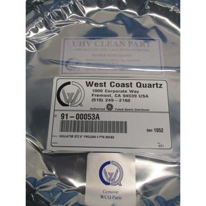 Aislador West Coast Quartz 91-00053A QTZ 8" - Equipo y Piezas de Semiconductores de Confianza de la Marca Global Legacy - Product Image 1