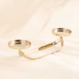 Support de bougie 33 cm à double support, durable, décoration d'intérieur - Product Image 3