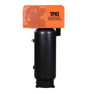 Compressore d'aria elettrico stazionario da 60 galloni e 5 HP con tempo di riempimento di 5 minuti, motore a induzione 230V, serbatoio verticale lubrificato TMG ACE65 - Product Image 5