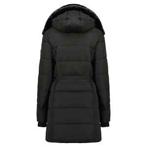 Parka matelassée en coton résistante à l'usure 2026 pour femme, doudoune d'extérieur pour la randonnée et l'alpinisme, avec doublure matelassée et capuche - Product Image 6