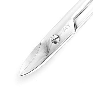 Ciseaux à cuticules professionnels en acier inoxydable courbés pour droitiers, kit de ciseaux à ongles en acier inoxydable avec lames affûtées - Product Image 4