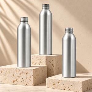 Botellas de Aluminio Reciclables para Bebidas con Tapas de Rosca y Diseños Personalizados a Todo Color - Product Image 1