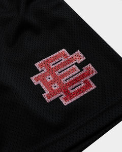 Shorts personnalisés pour garçons, shorts de basketball pour hommes en polyester par sublimation, shorts de sport en mesh avec poches zippées - Product Image 2