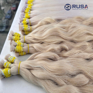 Cabello Virgen Vietnamita de Primera Calidad, Cabello Humano con Doble Trama y Cutícula Alineada, Extensiones de Cabello al Por Mayor - Product Image 2