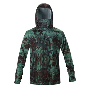 Hoodie de pêche léger en fibre de bambou, motif uni, protection UV UPF 50+, séchage rapide, performance optimale, service OEM - Product Image 4
