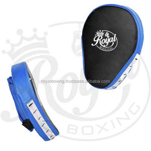 อุปกรณ์ฝึกซ้อมหนังแท้สำหรับ MMA และศิลปะการต่อสู้ แผ่นรองมือและแผ่นเตะสำหรับฝึกซ้อมมวยและการฝึกซ้อมเป้าหมาย - Product Image 1