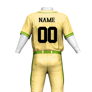 Wholesale Manufacturer Baseball Uniform Custom Team Jersey <b>Set</b> OEM ODM Sportswear Supplier Wholesale Baseball Uniform - Product Image 5