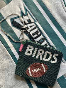 Nouvelle Pochette à Monnaie Vintage en Nylon Rouge et Blanc Faite à la Main avec Perles en Forme de Cœur, Fermeture Éclair, Cadeau de Saint-Valentin, Porte-Monnaie Personnalisé - Product Image 5