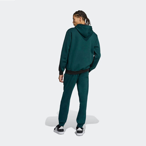 Ensemble de survêtement unisexe vert à capuche, sweat-shirt et pantalon décontractés à manches longues, respirant, en polyester et coton, pour l'automne - Product Image 3