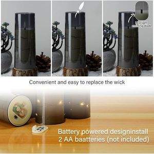 Set di 5 Candele LED Senza Fiamma con Timer, Effetto Sfarfallio per Atmosfera Romantica e Decorazione Casa, Prodotto Elegante e Stabile - Product Image 2